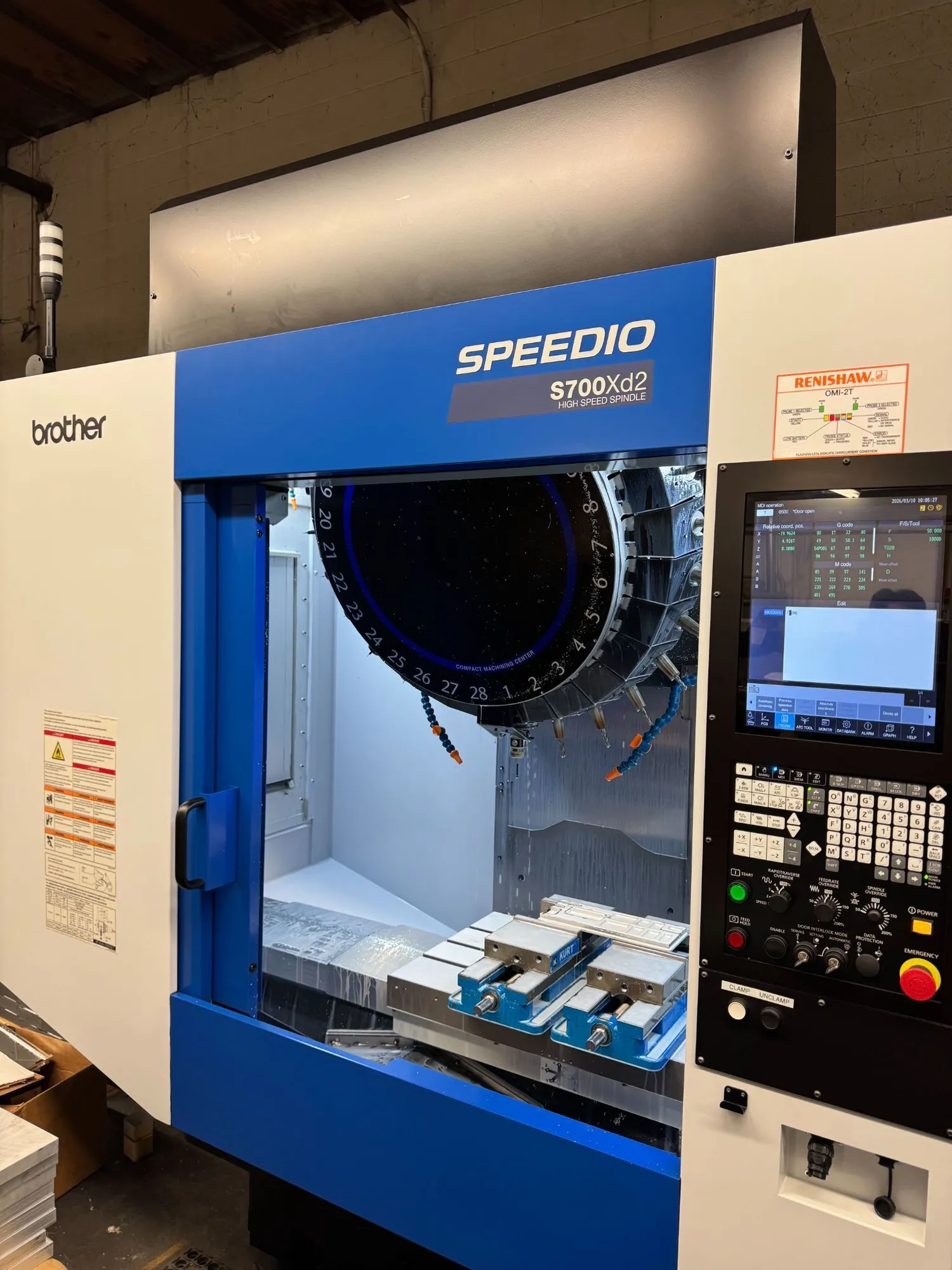 Used 2024 BROTHER SPEEDIO S700X2 Drilling & Tapping Centers Illinois US | Used Machine Hub #1310322