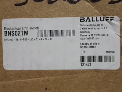NEW BALLUFF BNS 813X518B06L1261A2206