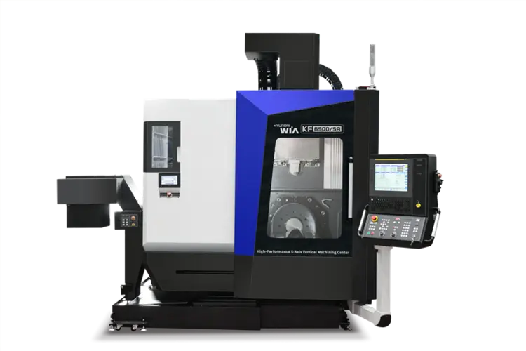 New | Build-to-Order HYUNDAI WIA CNC MACHINE TOOLS KF6500/5A Vertical Machining Centers (5-Axis or More) Texas US | Hillary Machinery #716458