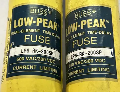 Used COOPER BUSSMANN LPS-RK-200SP Miscellaneous Equipment (Electrical & Power) | Surplus Asset Holdings #1199210