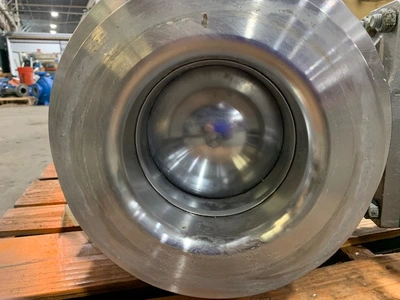 8" -150# Fisher V-Ball Control Valve, Stainless, Year 2015 , Great Condition!