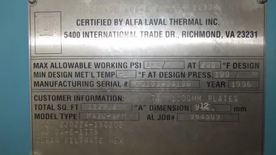 USED Alfa Laval MA30-SFM