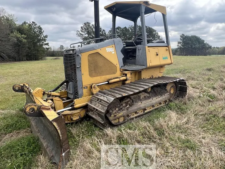 Used JOHN DEERE 550J BULLDOZER Forestry Tractors North Carolina US | CAROLINA MACHINERY SALES #872148