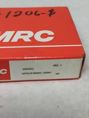 New | in-Stock MRC 206SZZ Bearings | Surplus Asset Holdings #1199566