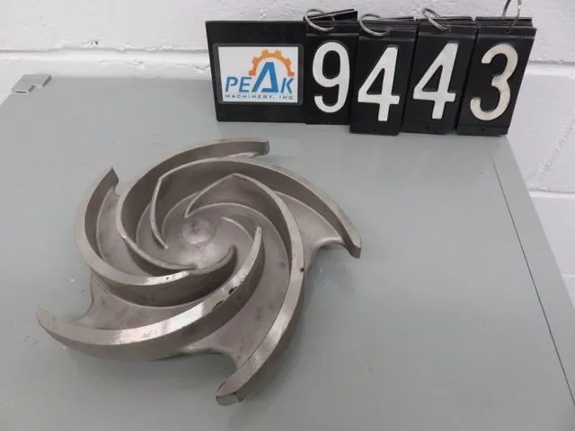 Goulds 3196 Impeller to fit 3x4-10 pump,  size 9.5", New