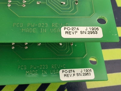 MPM PC-274 SPEEDLINE I/O CIRCUIT BOARD