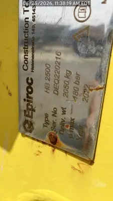 Used 2022 EPIROC SB452 Miscellaneous Equipment New Jersey US | Core Equipment Group #1502113