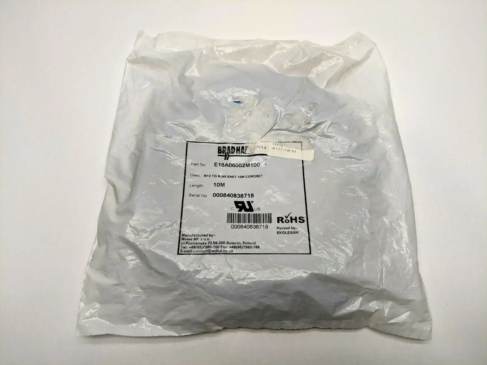 New | in-Stock Brad Harrison E16A06002M100 Misc Electrical & Power Parts Michigan US | Maverick Industrial Sales #1396793