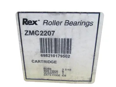 NEW REXNORD ZMC2207 CARTRIDGE ROLLER BEARING