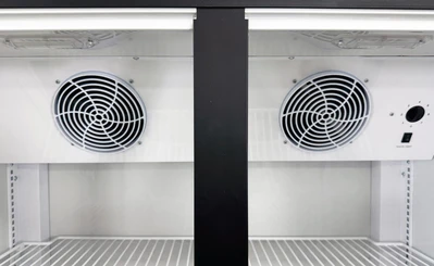 171-0615 2 Door 38 Inch Self Contained Cooler