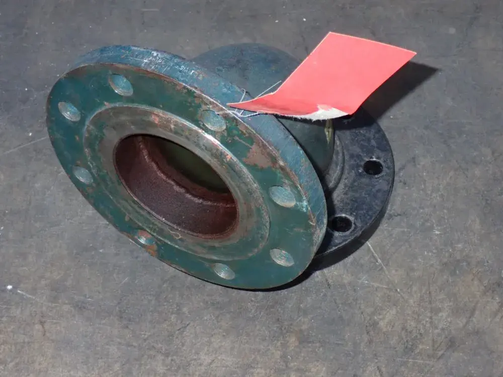 4" Id 90-degree Flanged Pipe Elbow