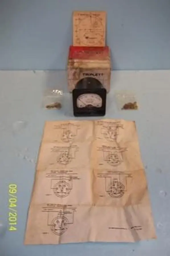 QTY. 1. TRIPLET 367 A DYNOMOMETER 750W 120V 5A NO....