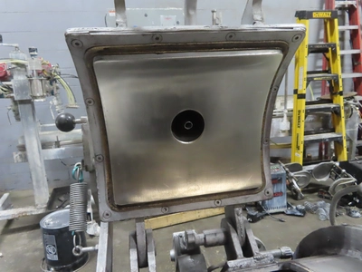 Drais Lab Paddle/Plow Mixer, stainless steel, jacketed, Model T50, 50 liter