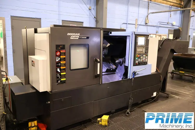 2018 DOOSAN PUMA GT2600M LATHES, COMBINATION, N/C & CNC | Prime Machinery