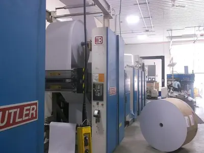 USED HARRIS M110B (2) WEB (4) UNIT OFFSET WEB PRESS