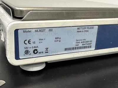 USED Mettler Toledo ML802T/00