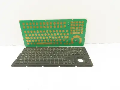 Ikey 5K-OEM-PS2 Panel Mount Industrial Keyboard Corded USB/PS2