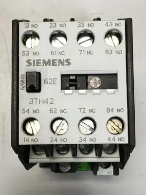 Used SIEMENS 3TH4262-0A PLC Contactors | Ideal Machinery #619929