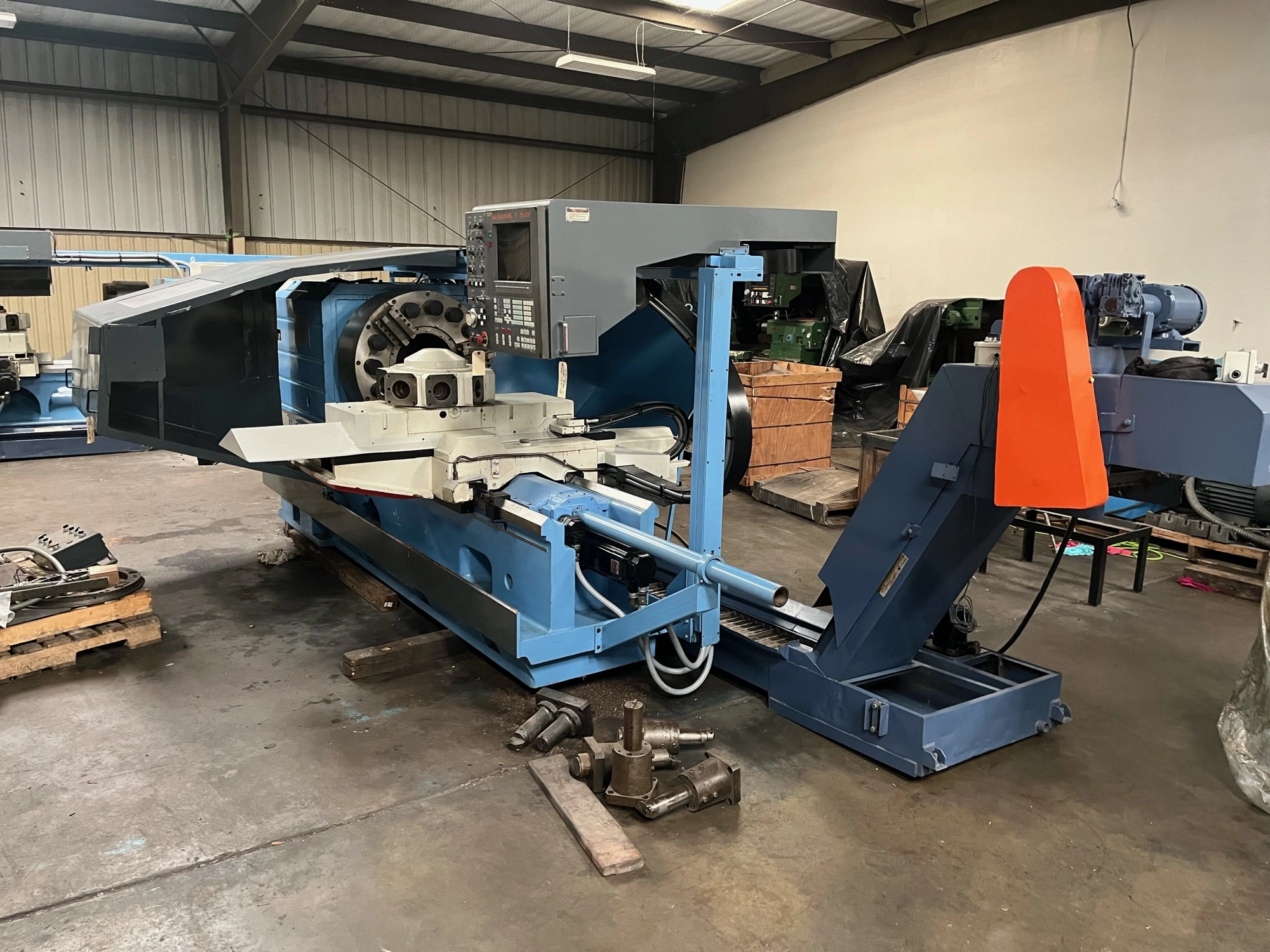 MAZAK PMC CNC LATHE Oil Country Pipe threader