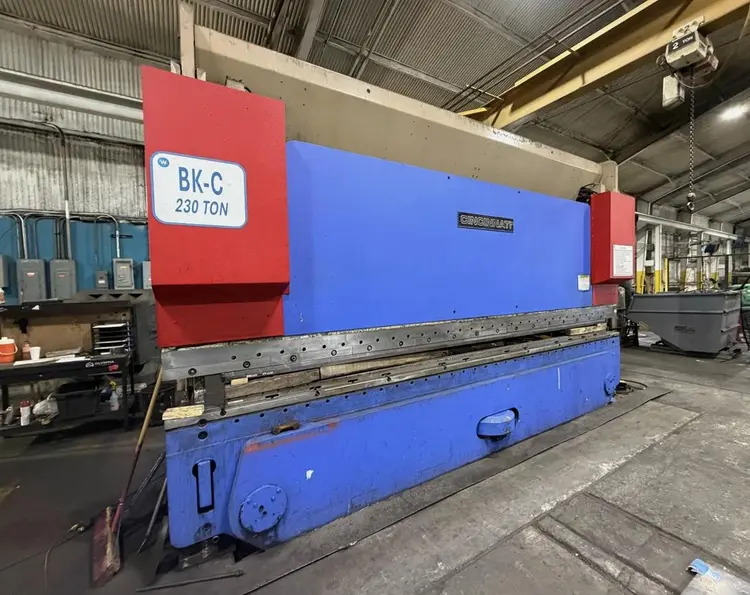 Used CINCINNATI 230 TON BK-C 230 TON PRESS BRAKE Press Brakes Texas US | IRS Auction #1341161