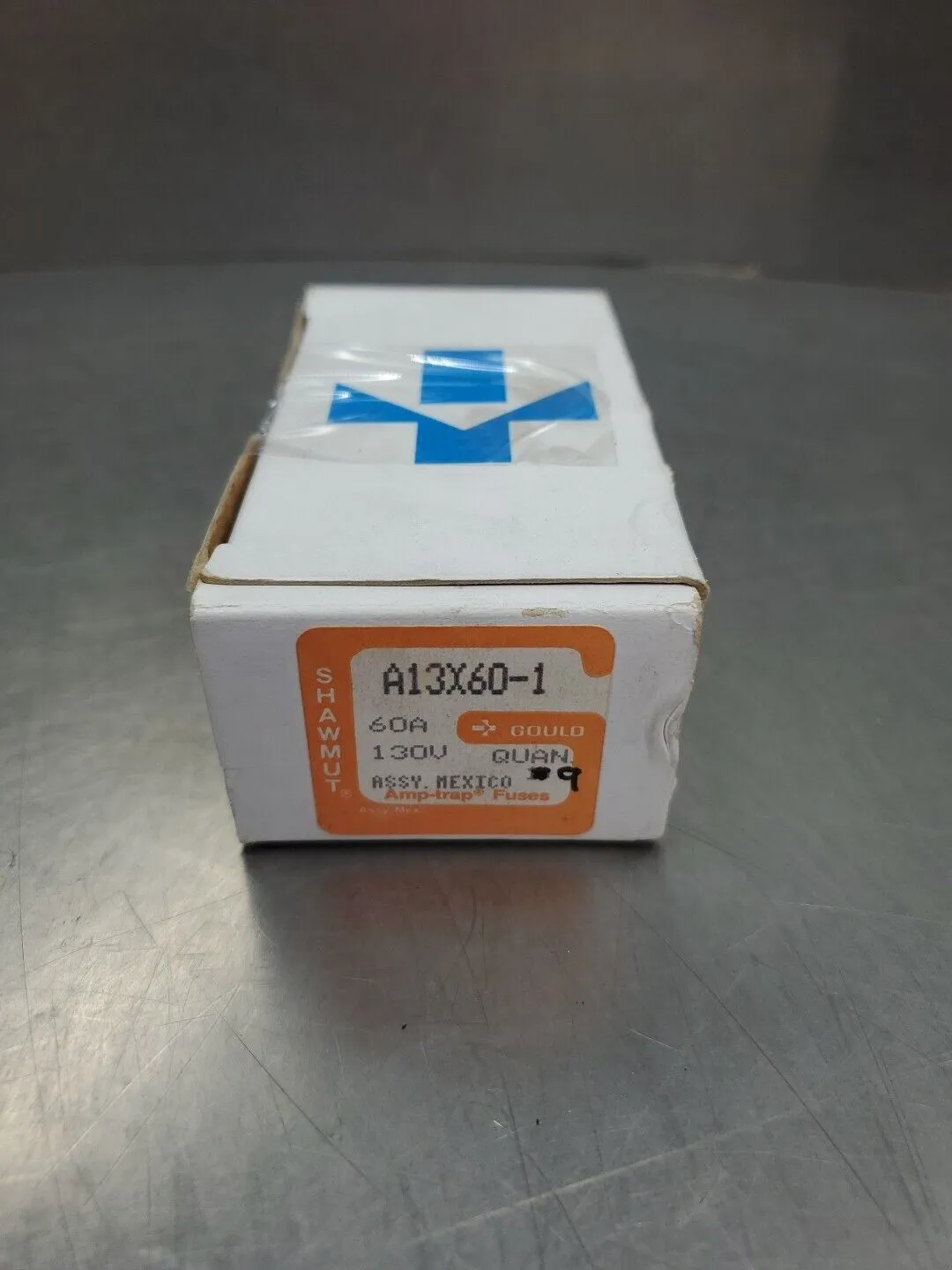 Gould Shawmut A13X60-1 Amp-Trap 60A 130V Fuses, Pack Of 9. 4D-40