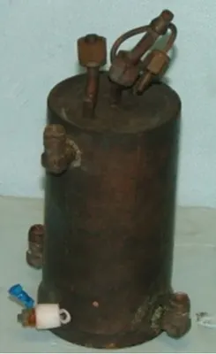QTY. 1. SAMPLE CYLINDER? BRASS CONSTRUCTION, 6 TUB...