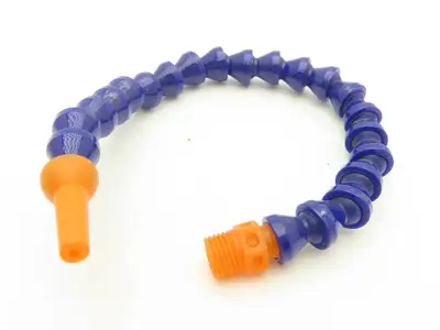Loc-Line Adjustable 1/4" NPT Coolant Hose 12"Length w/Nozzle Tips  Lot of 15