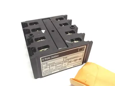 USED CUTLER-HAMMER 600V 10A CONTACT ADDER 766A030G02 MODEL B