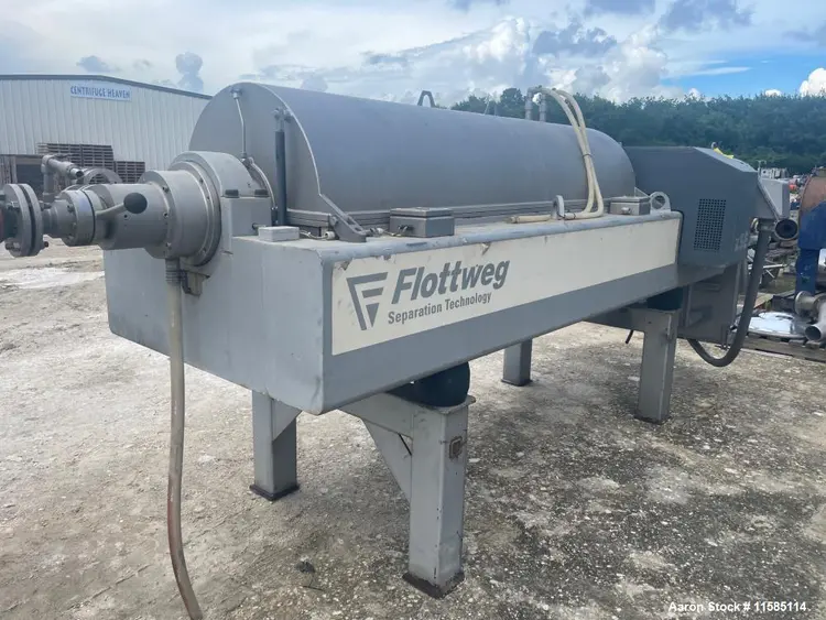 Used FLOTTWEG Z5E-4/404 Decanter Centrifuges Illinois US | Aaron Equipment 6 #162248
