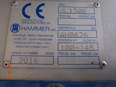 CE XL1300 Hammer