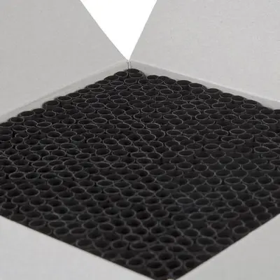 7 3/4" Jumbo Unwrapped Black Straw - 5000 / Case