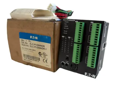 NEW EATON ELCPV28NNDR CONTROLLER 28I/O 16INPUT DC 120OUTPUT RELAY