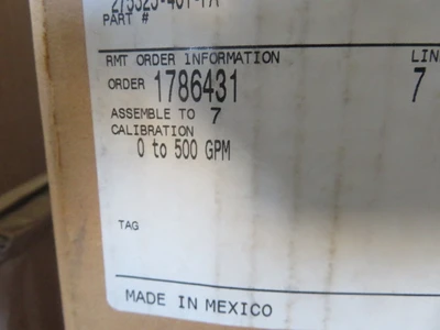 Rosemount 8711TSA030R1E5 Magnetic Flowtube , size 3" , Unused
