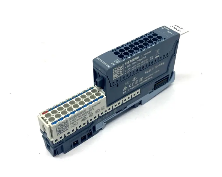 Used SIEMENS POTENTIAL DISTRIBUTOR MODULE 6ES7193-6UP00-0DP2 BASE Industrial Controls | Maverick Industrial Sales #1106059