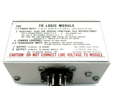 USED MICRO SWITCH TR4-2 MODULE 15V 50/60HZ 8PIN TR42