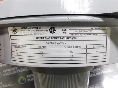 Appleton MLSH704G1NMTFTZ2UP 70W Metal Halide Light Fixture KPS125 25 Degree New