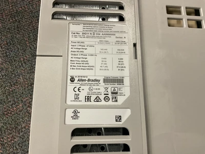 New | in-Stock Allen-Bradley 20G11 N D 034 AA0NNNN Variable Speed Drives Iowa US | ISP Equipment Group #1318738
