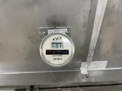 Cooling Tunnel, 12', Stainless Steel, Conveyorized, Monark Equipment, #5991763