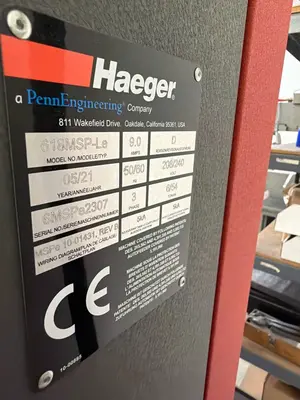 HAEGER 618 MSPe PRESSES, INSERTION | Wheeler Machinery Sales (5)