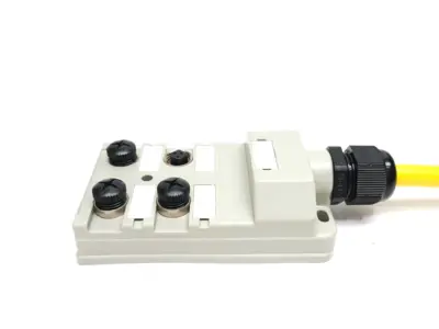 JAC-430-006-C050 | Mencom  4-Port 3-Pin M12 Junction Block 0.5m CABLE - New Other