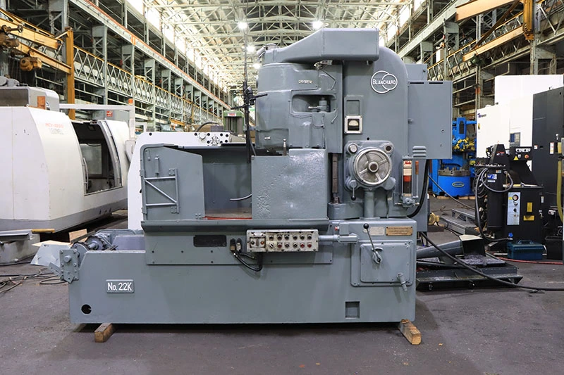 Used 1966 Blanchard 22K-42, S/N: 11708, 50 H.P., 24" VERT., COOLANT Rotary Surface Grinders New Jersey US | Machinery Values #1548839