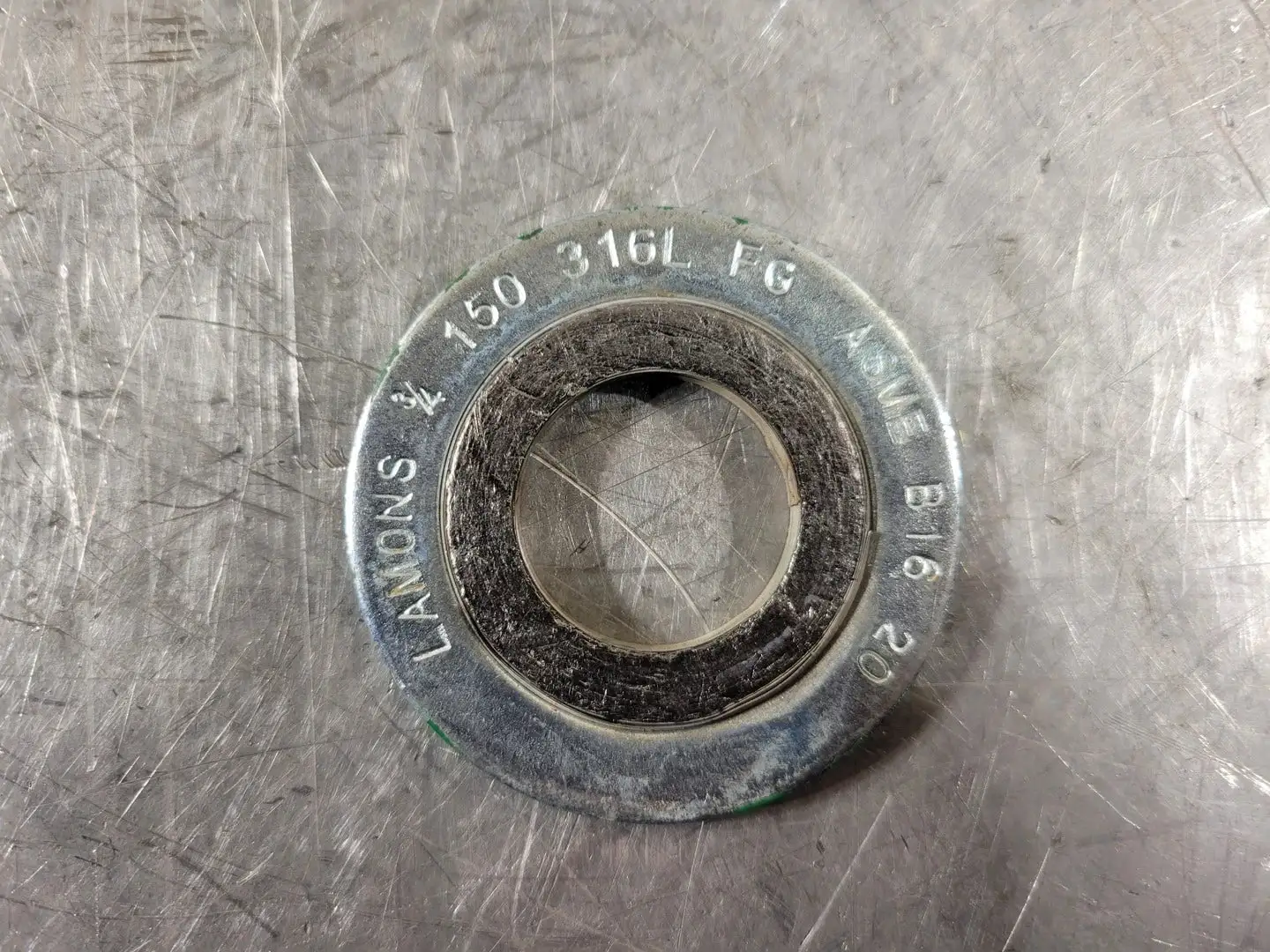 3/4" 150# 316L FG Spiral Wound Gasket