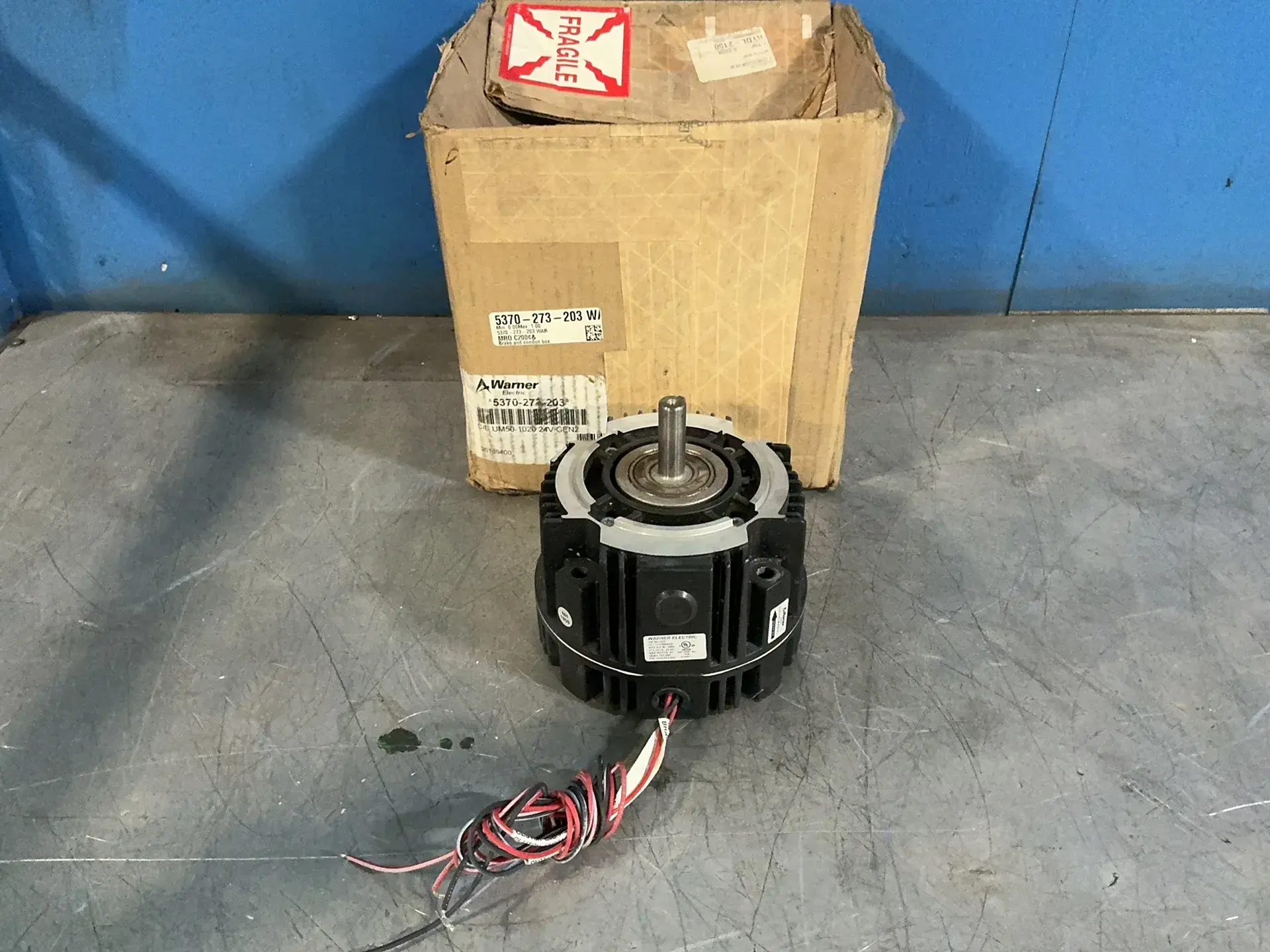 New | in-Stock WARNER ELECTRIC 5370273203 Motors (misc) Ohio US | HGR 24 #1279205