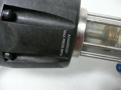 USED ITT PURE-FLO DIAPHRAGM ACTUATOR 2" & 3" SANITARY W/ CONOFLOW GT2108ED TRANSDUCER