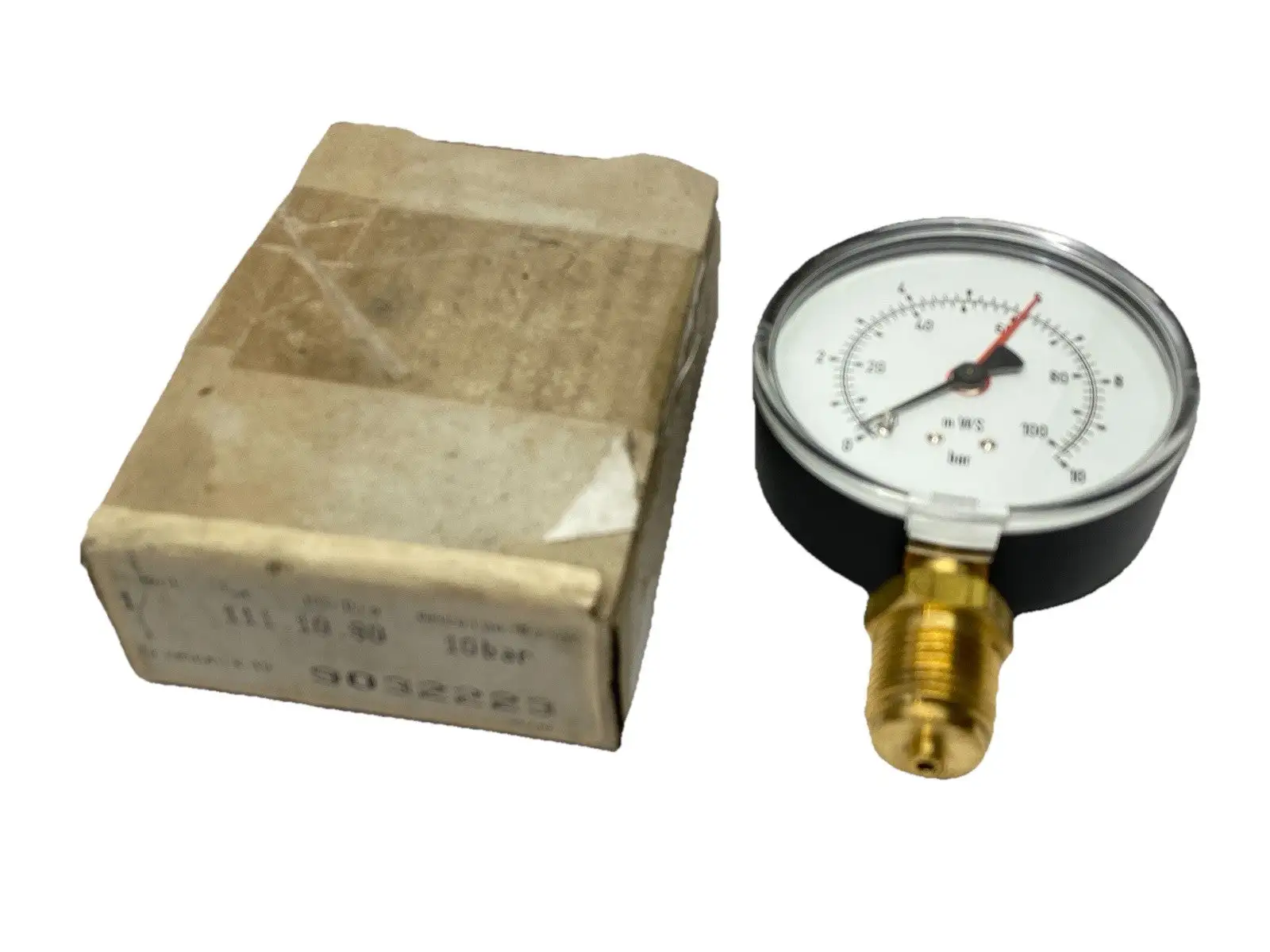 USED WIKA PRESSURE GAUGE 10 BAR 111.10.80