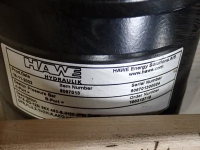 Hawe Hydraulik Wind Turbine Blade Switch Cylinder
