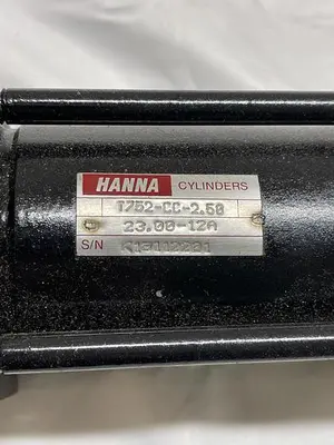 New | in-Stock HANNA CYLINDERS HANNA CYLINDERS T752-CC-2.50 Cylinders | ND Industrial Surplus #1215559
