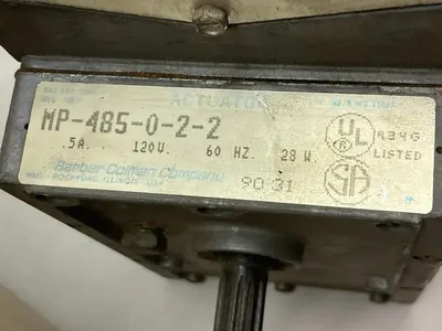 Used BARBER COLEMAN COMPANY MP-485-0-2-2 Electric Motor Driven Actuators Ohio US | Surplus Asset Holdings #1225655