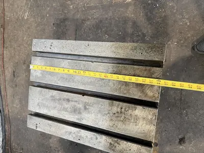 24" W X 18" D X 18" T CARLTON T-SLOTTED DRILL BOX TABLE. STOCK #0542926
