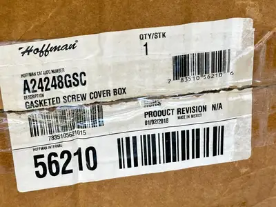 New | in-Stock Hoffman A24248GSC Electrical Boxes Michigan US | Maverick Industrial Sales #1487473